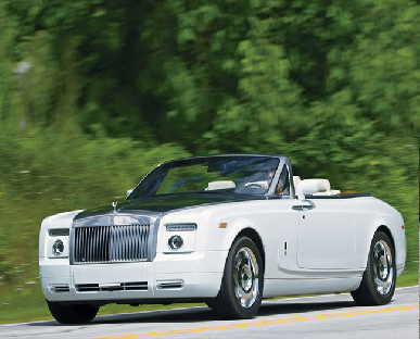 Rolls Royce Phantom Drophead Coupe Hire